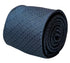 midnight blue grey tie with snakeskin design style effect